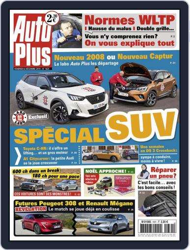 Auto Plus France (Digital) December 6th, 2019 Issue Cover