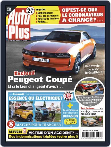 Auto Plus France March 27th, 2020 Digital Back Issue Cover