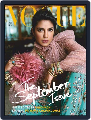 VOGUE India September 1st, 2019 Digital Back Issue Cover