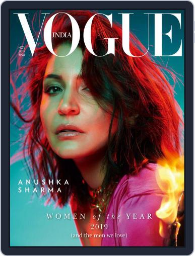 VOGUE India November 1st, 2019 Digital Back Issue Cover