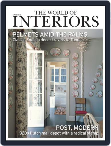 The World of Interiors March 1st, 2019 Digital Back Issue Cover