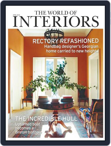 The World of Interiors April 1st, 2019 Digital Back Issue Cover