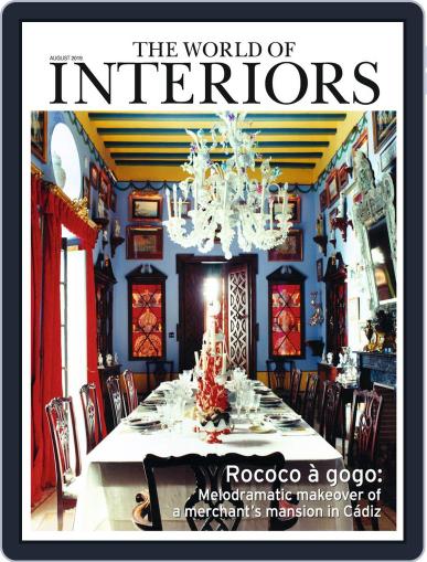 The World of Interiors August 1st, 2019 Digital Back Issue Cover