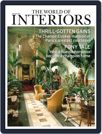 The World of Interiors January 1st, 2020 Digital Back Issue Cover