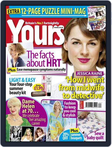 Yours July 21st, 2015 Digital Back Issue Cover