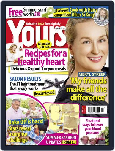 Yours (Digital) August 4th, 2015 Issue Cover