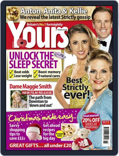 Yours November 10th, 2015 Digital Back Issue Cover