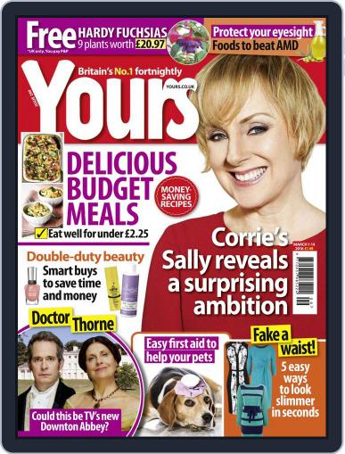 Yours (Digital) March 1st, 2016 Issue Cover