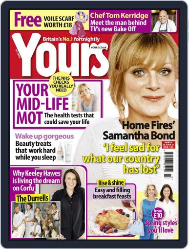 Yours (Digital) March 29th, 2016 Issue Cover