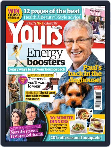 Yours September 13th, 2016 Digital Back Issue Cover