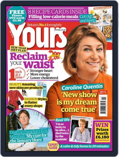Yours (Digital) January 3rd, 2017 Issue Cover