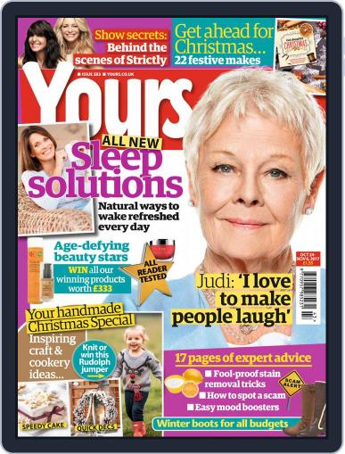 Yours (Digital) October 24th, 2017 Issue Cover