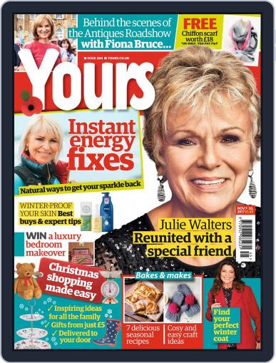 Yours (Digital) November 7th, 2017 Issue Cover