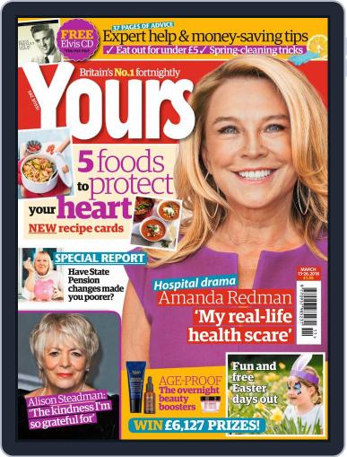 Yours (Digital) March 13th, 2018 Issue Cover