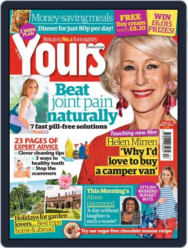Yours April 24th, 2018 Digital Back Issue Cover
