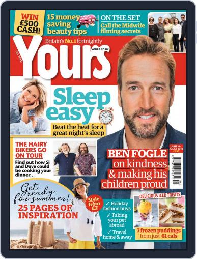 Yours June 19th, 2018 Digital Back Issue Cover
