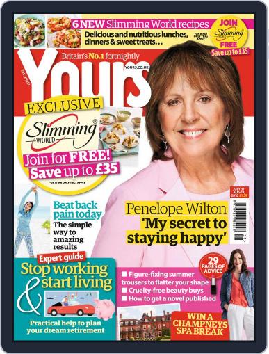 Yours (Digital) July 31st, 2018 Issue Cover