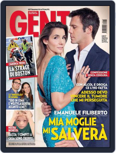 Gente (Digital) April 19th, 2013 Issue Cover