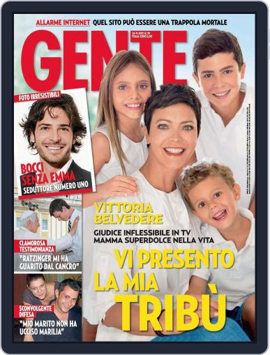 Gente (Digital) September 13th, 2013 Issue Cover