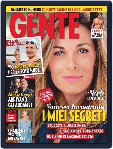 Gente (Digital) October 10th, 2014 Issue Cover