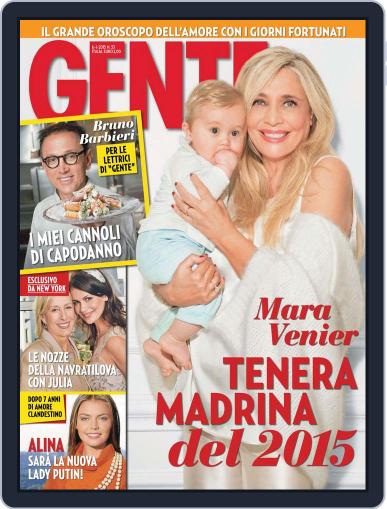 Gente (Digital) December 29th, 2014 Issue Cover
