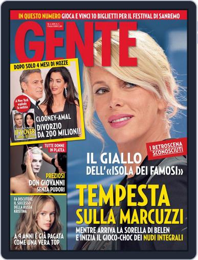 Gente January 30th, 2015 Digital Back Issue Cover