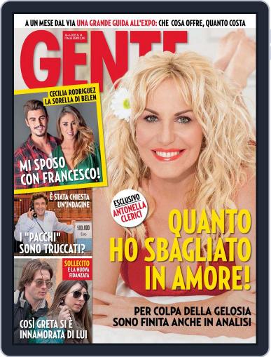 Gente April 14th, 2015 Digital Back Issue Cover