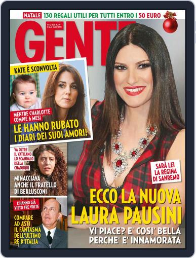 Gente December 4th, 2015 Digital Back Issue Cover