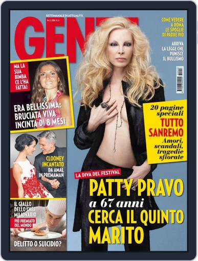 Gente February 16th, 2016 Digital Back Issue Cover