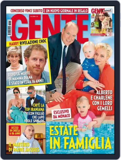 Gente July 30th, 2016 Digital Back Issue Cover