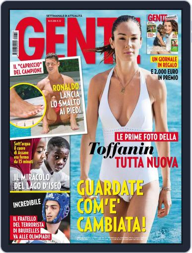 Gente August 6th, 2016 Digital Back Issue Cover