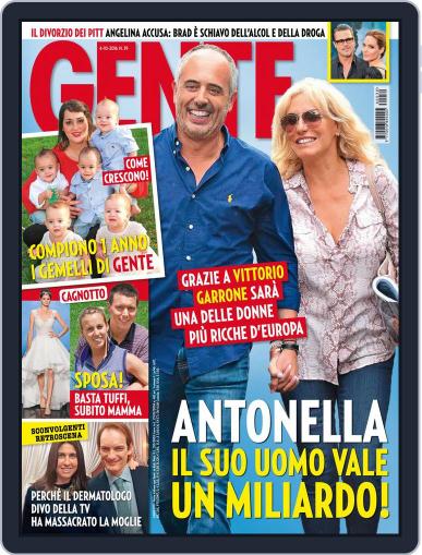 Gente October 4th, 2016 Digital Back Issue Cover