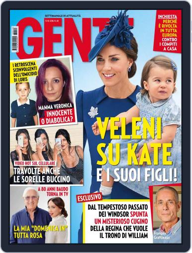 Gente (Digital) October 11th, 2016 Issue Cover