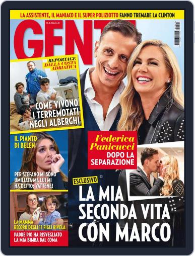 Gente (Digital) November 1st, 2016 Issue Cover