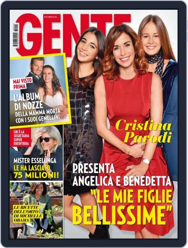 Gente (Digital) November 8th, 2016 Issue Cover
