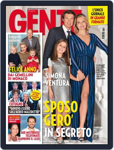 Gente January 10th, 2017 Digital Back Issue Cover
