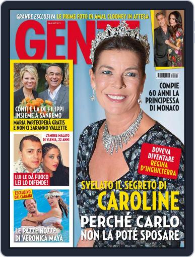 Gente (Digital) January 24th, 2017 Issue Cover