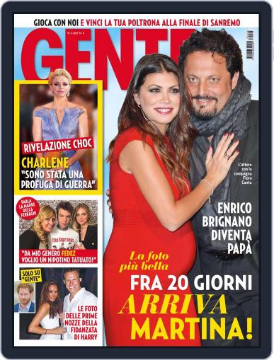Gente (Digital) January 31st, 2017 Issue Cover