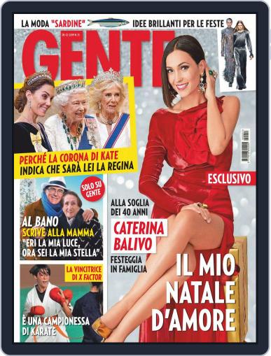 Gente December 28th, 2019 Digital Back Issue Cover