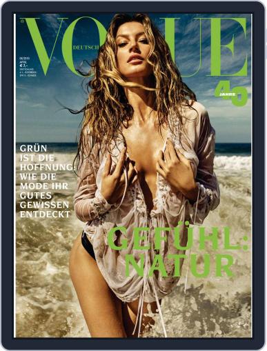 Vogue Magazin Deutschland April 1st, 2019 Digital Back Issue Cover
