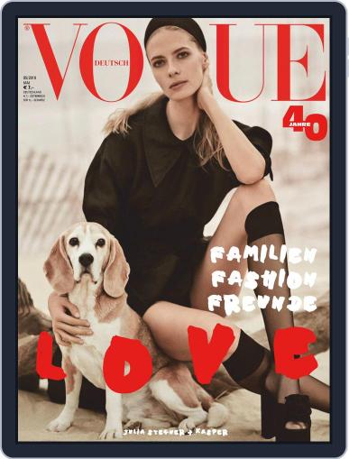 Vogue Magazin Deutschland May 1st, 2019 Digital Back Issue Cover