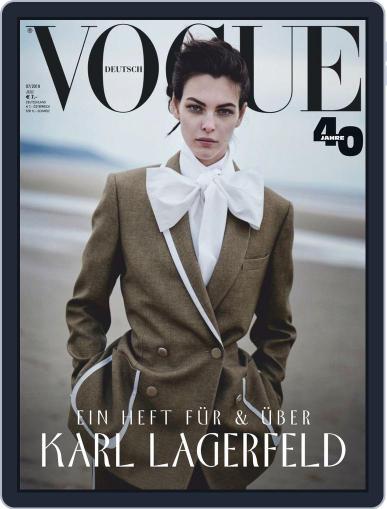 Vogue Magazin Deutschland July 1st, 2019 Digital Back Issue Cover