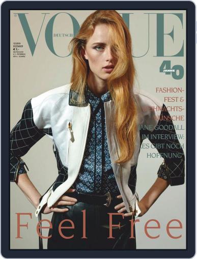 Vogue Magazin Deutschland December 1st, 2019 Digital Back Issue Cover