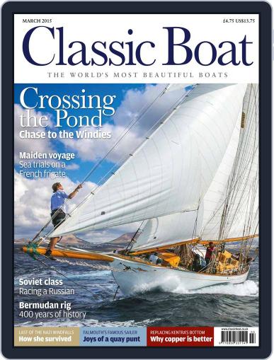 Classic Boat March 1st, 2015 Digital Back Issue Cover