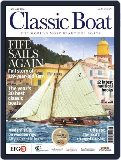 Classic Boat December 1st, 2015 Digital Back Issue Cover