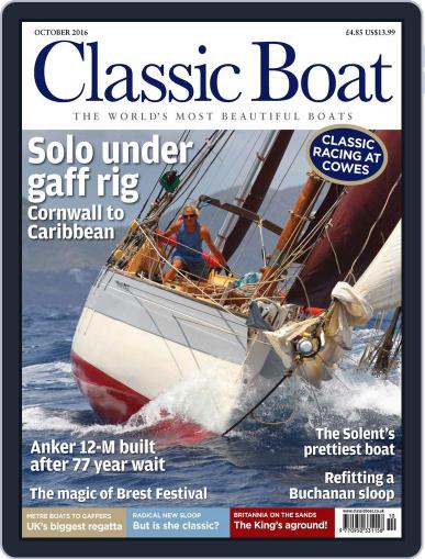 Classic Boat October 1st, 2016 Digital Back Issue Cover