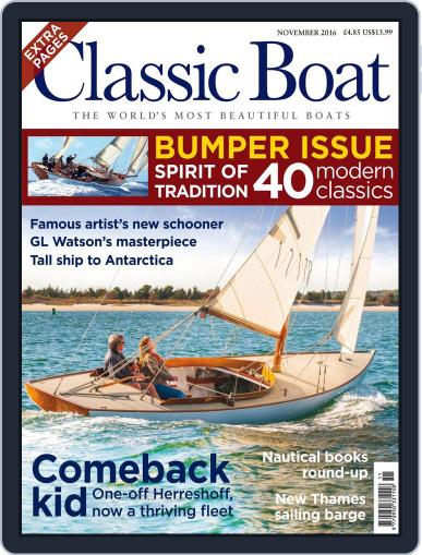 Classic Boat November 1st, 2016 Digital Back Issue Cover