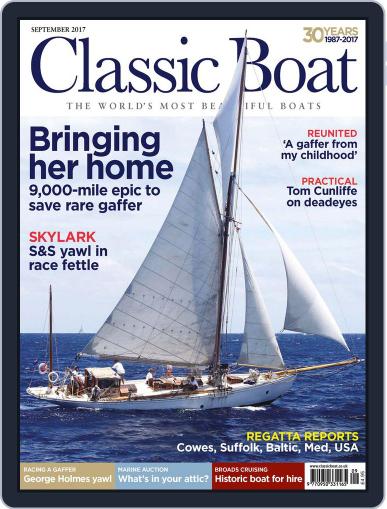 Classic Boat September 1st, 2017 Digital Back Issue Cover