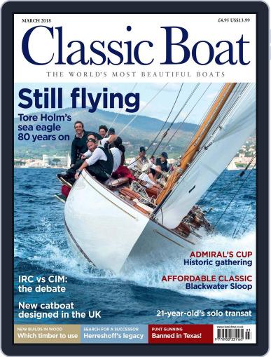 Classic Boat March 1st, 2018 Digital Back Issue Cover
