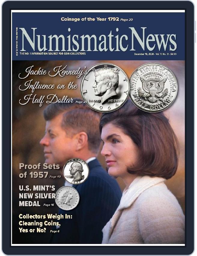 Numismatic News (Digital) Subscription                    December 10th, 2024 Issue